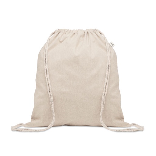 [MO2401] CABETRI - Riciclato Cotone Drawstring Borsa