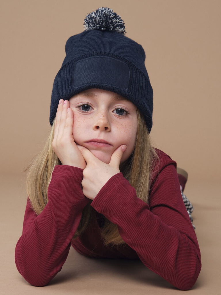 Berretto con toppa Snowstar per bambini