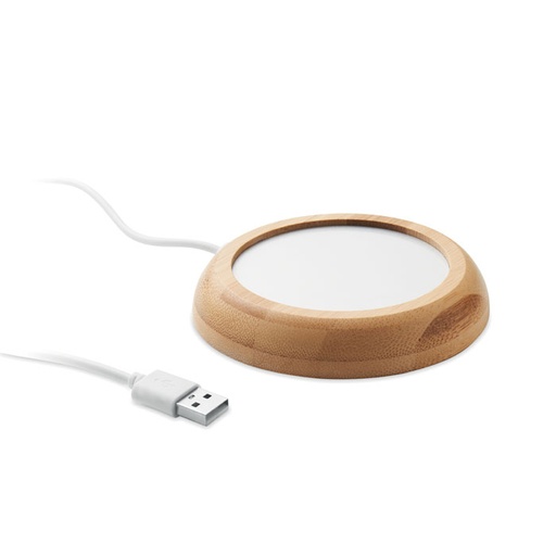 [MO2592] TazzaLET - Bambù Tazza Warmer con USB