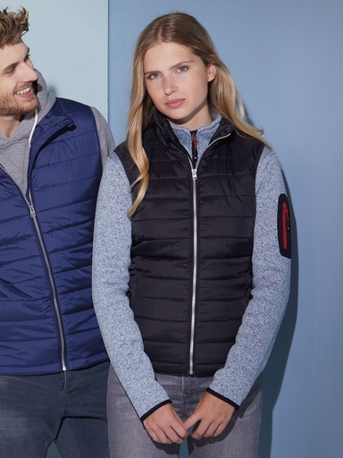 Gilet imbottito antivento e idrorepellente da donna