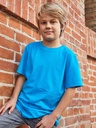 T-shirt girocollo in cotone per bambini