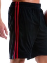 Pantaloncini sportivi traspiranti con slip interno in rete