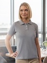 Polo da donna in jersey-piqué sostenibile