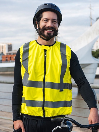 Gilet ad alta visibilità per motociclisti classe 2