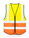 Gilet ad alta visibilità con tasche multifunzionali