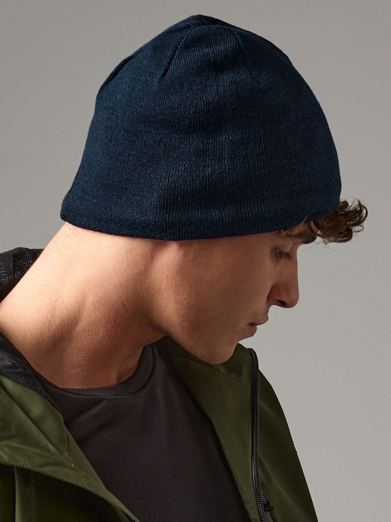 Cuffia in maglia fine e traspirante