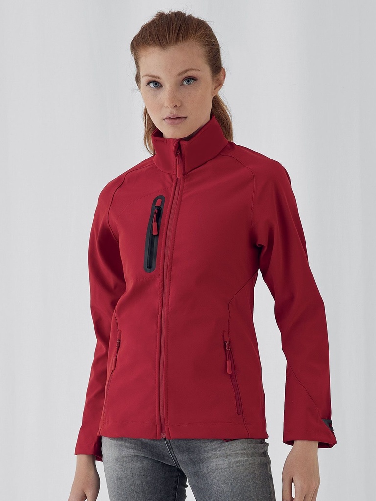 Giacca softshell da donna tecnica e traspirante