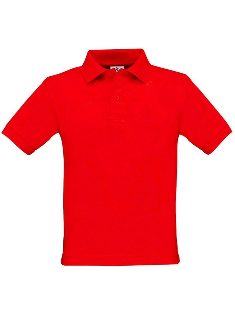 Polo in cotone preristretto per bambini