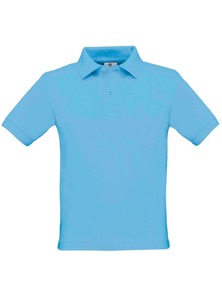 Polo in cotone preristretto per bambini