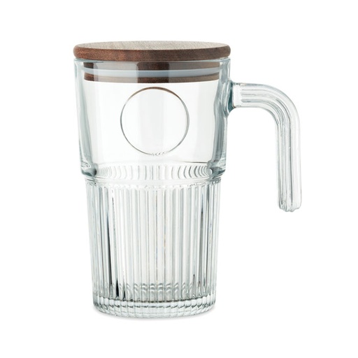 [MO2751] VITRIO Barattolo - Vetro Tazza 450ml